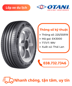 Lốp OTANI 225/55R19 EK3000