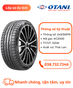 Lốp OTANI 245/55R19 KC2000