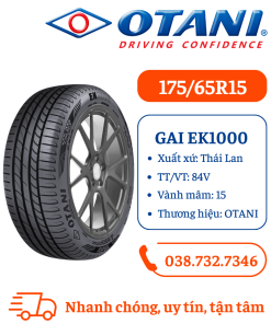Lốp OTANI 175/65R15 EK1000