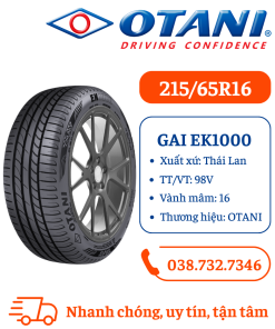 Lốp OTANI 215/65R16 EK1000